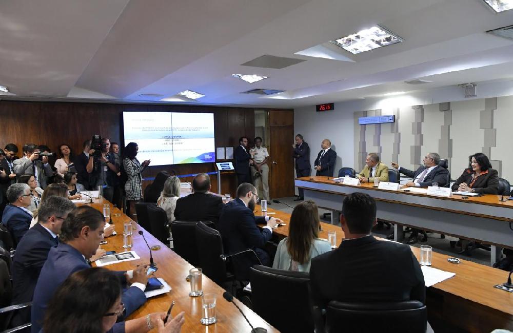 MINISTRA DAMARES ALVES PARTICIPA DE AUDIÊNCIA NO SENADO